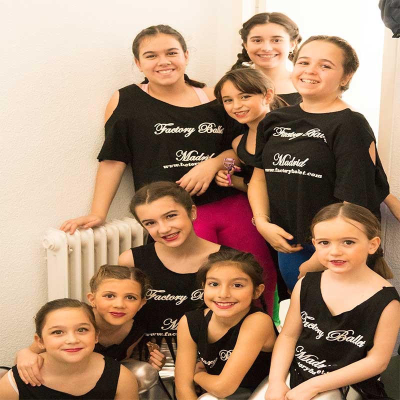 Funky classes 6 to 8 years Professional school in central Madrid.